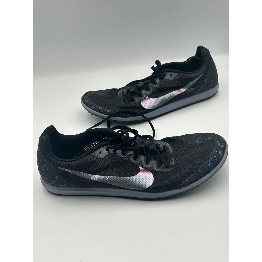 Nike Zoom Rival M 9 Track Spikes Black Iridescent 907566-003 Mens 9.5